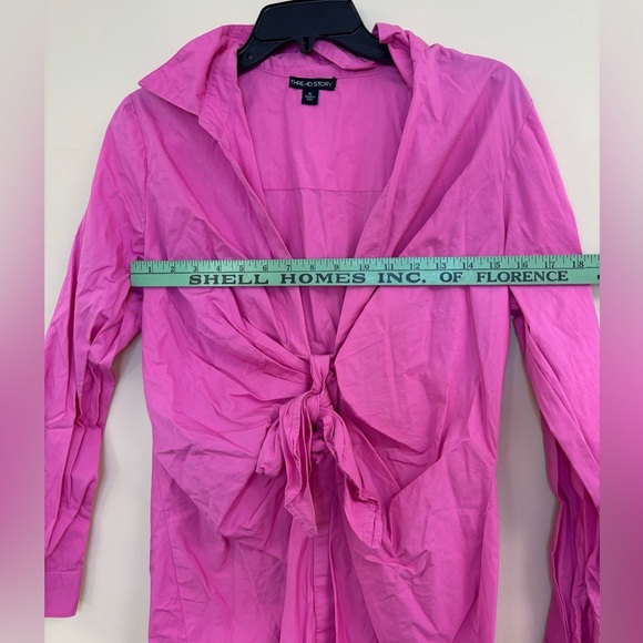 Hot Pink Thread Story Dress, size xl - Picture 3 of 4